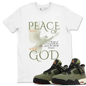 AJ 4 OG Olive Matching Shirt, Military Green Graphic Tee, Gildan 5000 Unisex Shirt, 100% Cotton, Unique Graphic Tee, Comfortable Everyday Wear