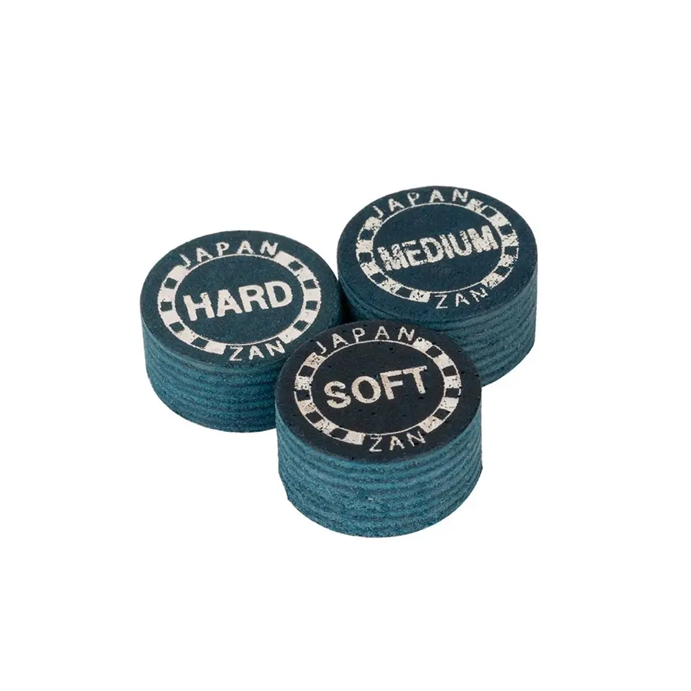 Zan Tip Premium 14mm Pool Cue Tips Japan Zan Plus  Professional Billiard Cue & Pool Cue Stick Tips Billiard Accessories