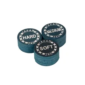 Zan Tip Premium 14mm Pool Cue Tips Japan Zan Plus  Professional Billiard Cue & Pool Cue Stick Tips Billiard Accessories