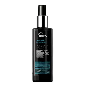 TRUSS Professional Amino Miracle Hair Heat Protectant Spray - Powerful, Anti-Aging Leave In Hair Treatment and Detangler Spray to Deep Condition + Smooth Knots (225 ml)