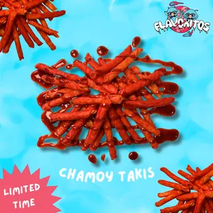Flavoritos, Chamoy Takis 7oz - Sweet and Chili Snack Spicy