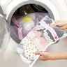 Say goodbye to laundry troubles Mesh laundry bag with zipper, suitable for lightweight clothing, washing machine protection bag, organize and store laundry supplies, Christmas gift, Laundry Mesh Wash Bags