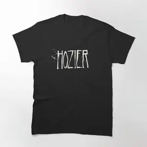 Hozier Tour Merch Hozier Logo T-Shirt | Elegant and Stylish Design Featuring Hozier's Logo, Perfect for Fans of the Artist