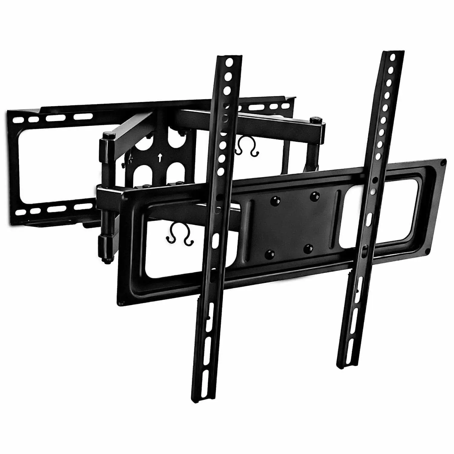 Mount-It! Full Motion TV Wall Mount, Articulating Swivel TV Mount for 32" to 55" TVs, Dual Arm Tilt & Extension, 88 lb Capacity