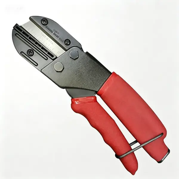 Heavy-Duty Multi-Cut Industrial Utility Cutter Tool - Replaceable Steel Blades, Safety Lock, Ergonomic Solid Grip - for Plastic, Rubber, Wood - 3 Extra Durable Razor Blades Included - for Workshop Contractors, Box Opening