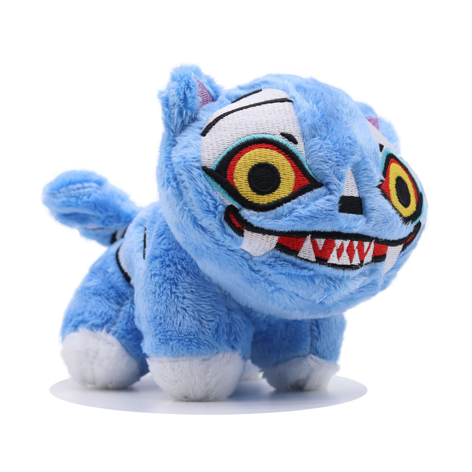 K-Pop Style Demon Hunter Girl Plush Toy | Cute Cartoon Idol Doll for young people