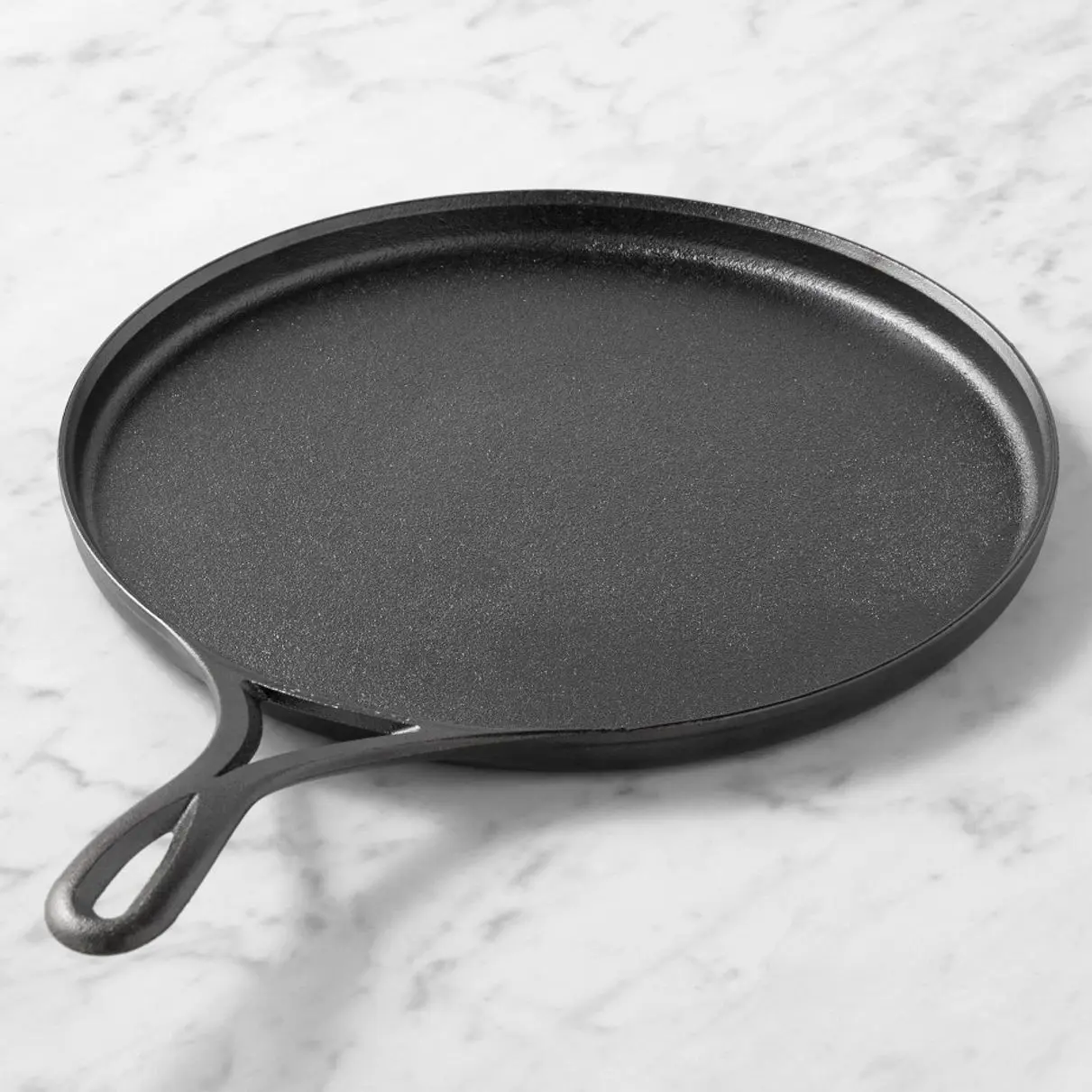 Lodge Blacklock Triple Seasoned Cast Iron Round Griddle, 11"