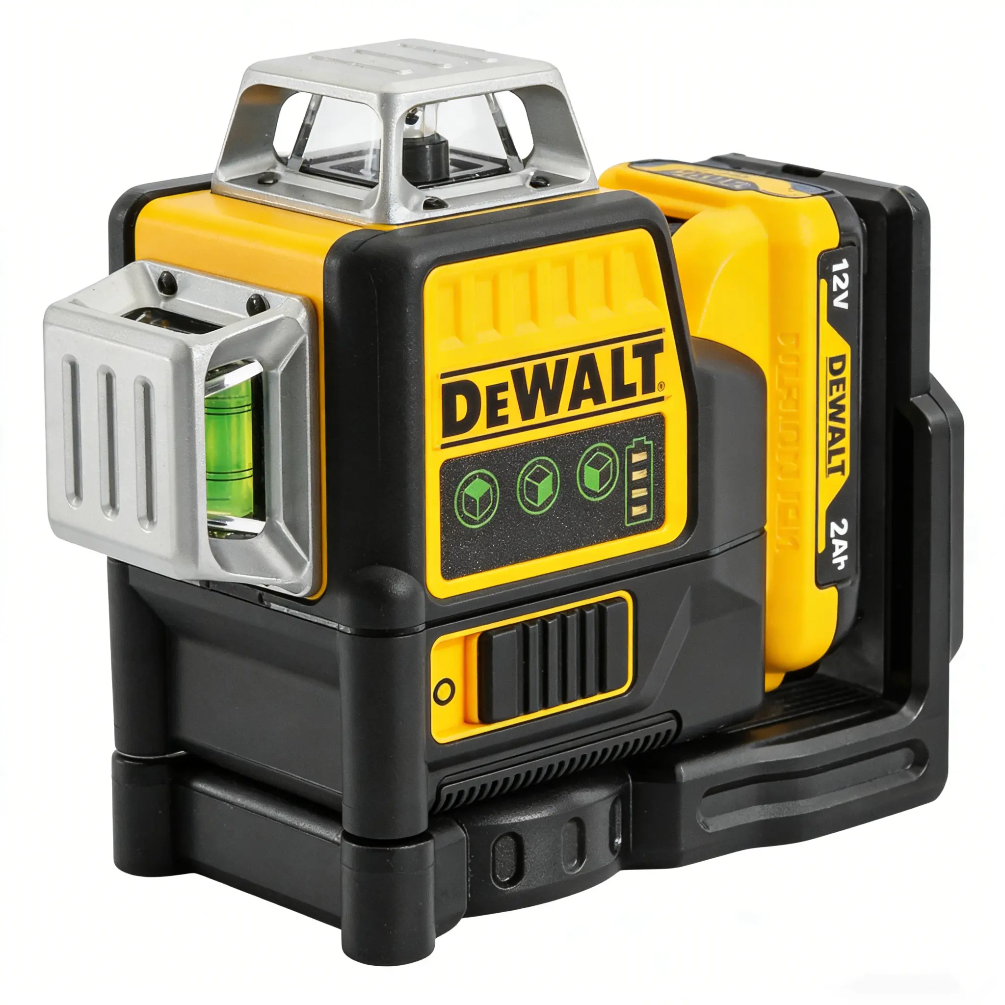 DEWALT 3×360° Green 12-Line Laser Level DW089LG, Self-Leveling, Dustproof & Waterproof, Professional for Engineering