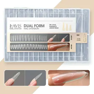 LAVIS - Dual Form Oval Sandwich Armor Mold 15 Sizes Clear