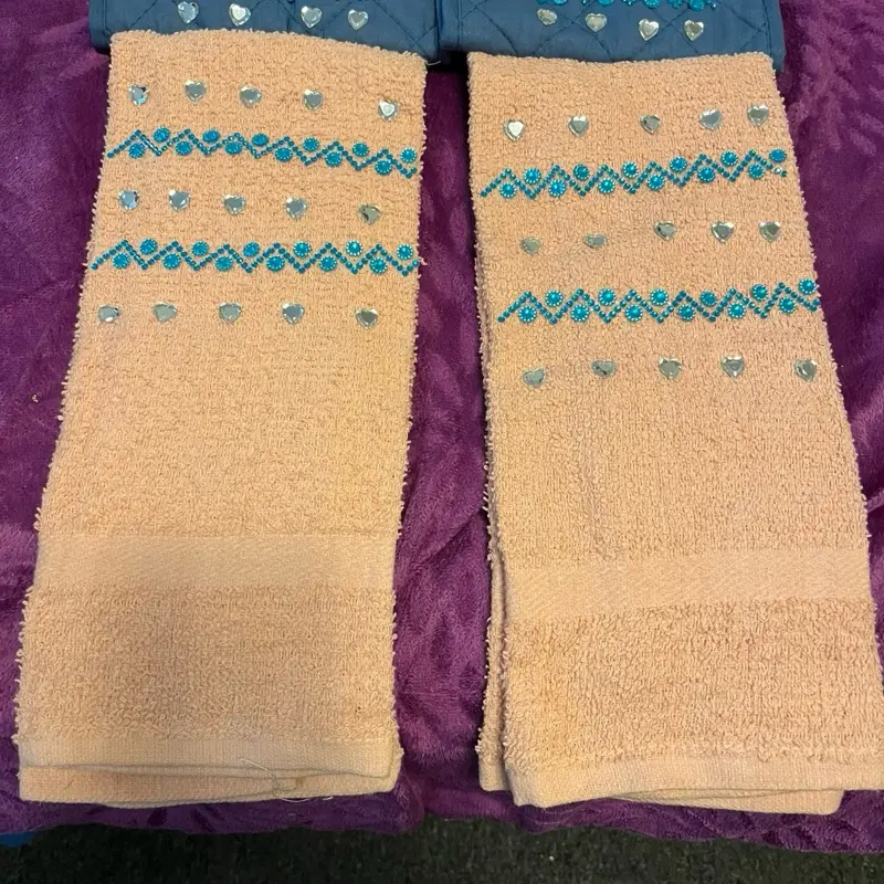 Maria art and craft store Towel Handmade Towels Sets