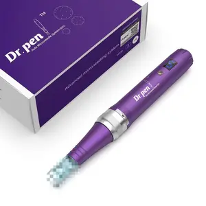 Dr Pen X5 Skin Care Pen, 5-Speed Adjustable Electric Facial Beauty Device with LED Display for Home Skin Glow