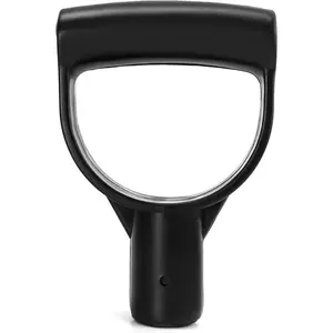 Plastic Spade Shovel with D-Grip Handle, 1" Polypropylene Shovel Handle for Digging & Raking