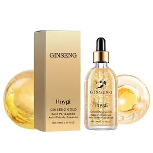 Hoygi Ginseng Gold Anti-Wrinkle Serum Moisturizer - Lightweight, Smooth, Hydrating, Moisturizing, Dullness-Targeting, Skin-Firming, Radiant Complexion Enhancer