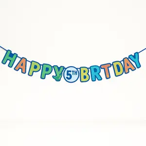 Customizable Dinosaur Birthday Banner