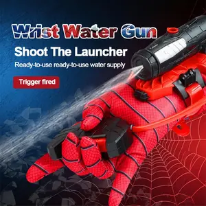 Spider Web Shooting Launcher Water Spray Kids Toy, Role Play Wrist Accessory, Summer Water Toy, Party Supplies, Birthday Gift, Festival Present