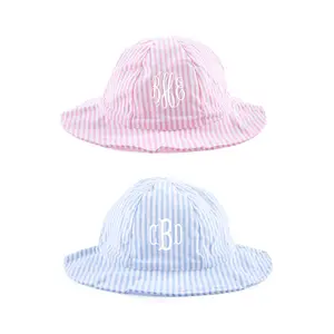 Stripe Toddler Sun Hat - Cute Sun Protection for Little Ones