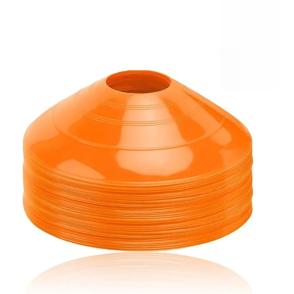Set of 20 - Agility Soccer Cones with Carry Bag and for ， Football Cones for TrainingFootball, Basketball, Coaching, Agility Cones for Indoor and Outdoor Games, Athletic Cones