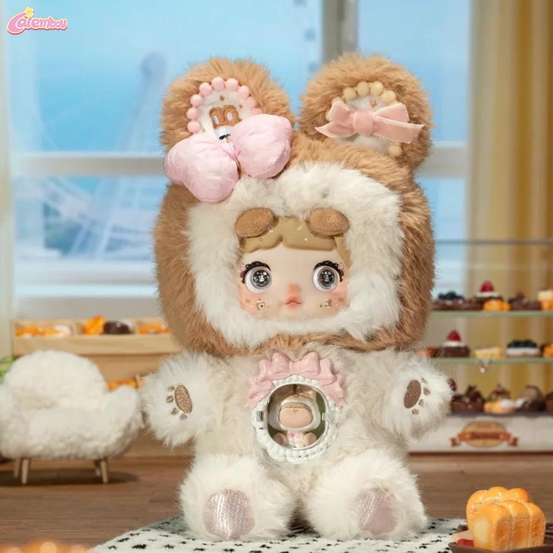 CALEMBOU Nommi× Amarilith A Bite of Sweetheart Series Plush Doll Blind Box V7, Kawaii Stuffed Animals Mystery Box Toys Figures Cute Anime Plushies Collectible Birthday Christmas Gifts for Girls