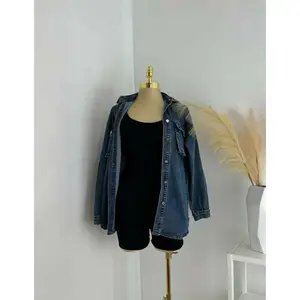 Cargo Oversized Denim Jacket