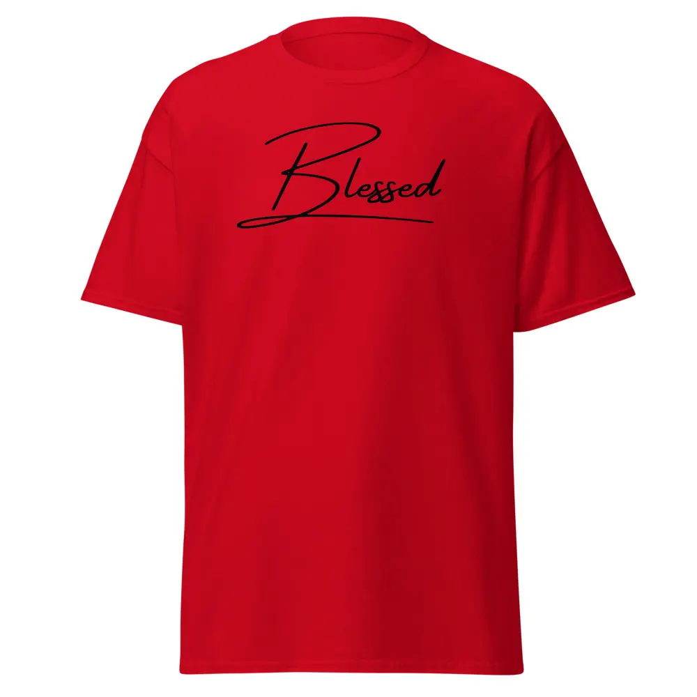 Blessed: Unisex classic tee, T-Shirt,  Cotton