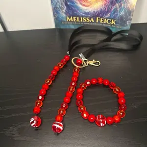 Aesthetic Charm Set  | Bookmark, Bracelet & Keychain (Multiple Styles)