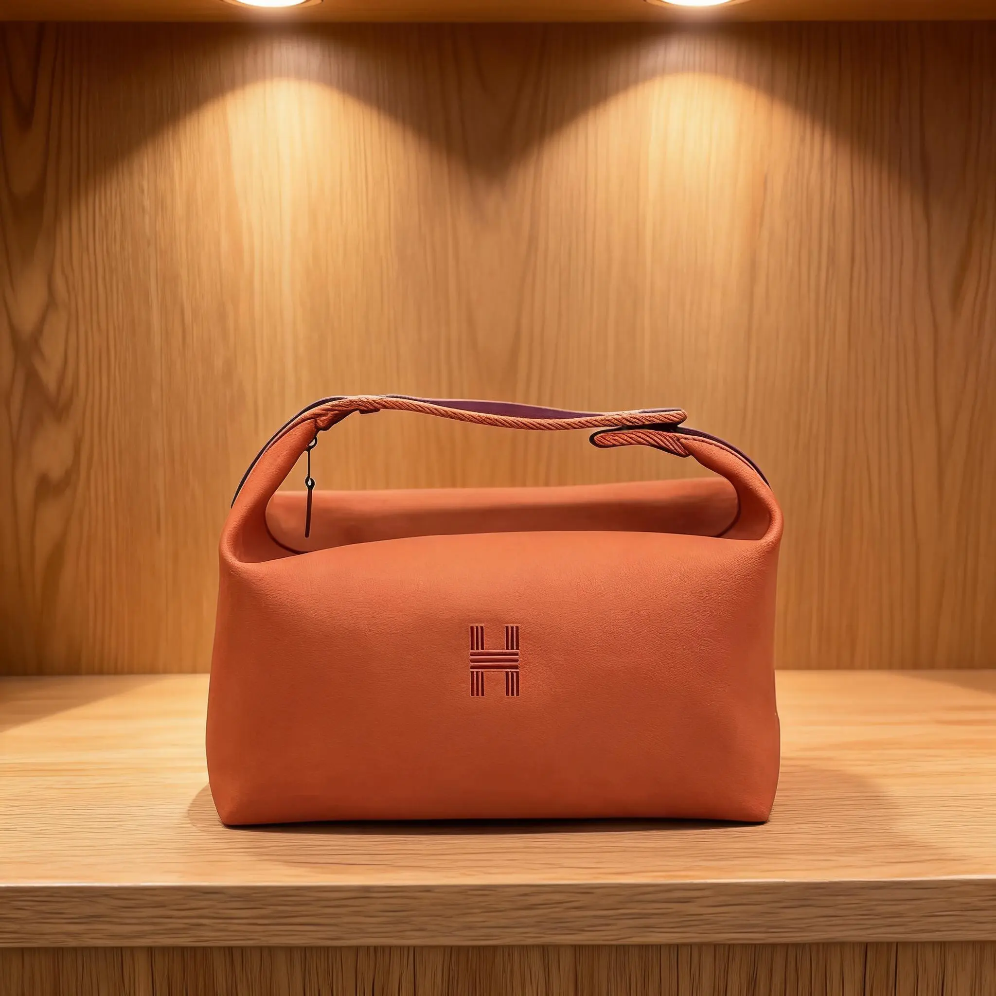 Pre-owned HERMÈS HERMES Canvas Shoulder Bag C0726168918