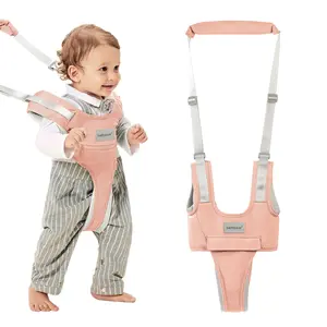 Baby Walking Harness Adjustable Handheld Kids Walker Helper Assistant Belt for Learning Walk Trainer Tool Walking Wing