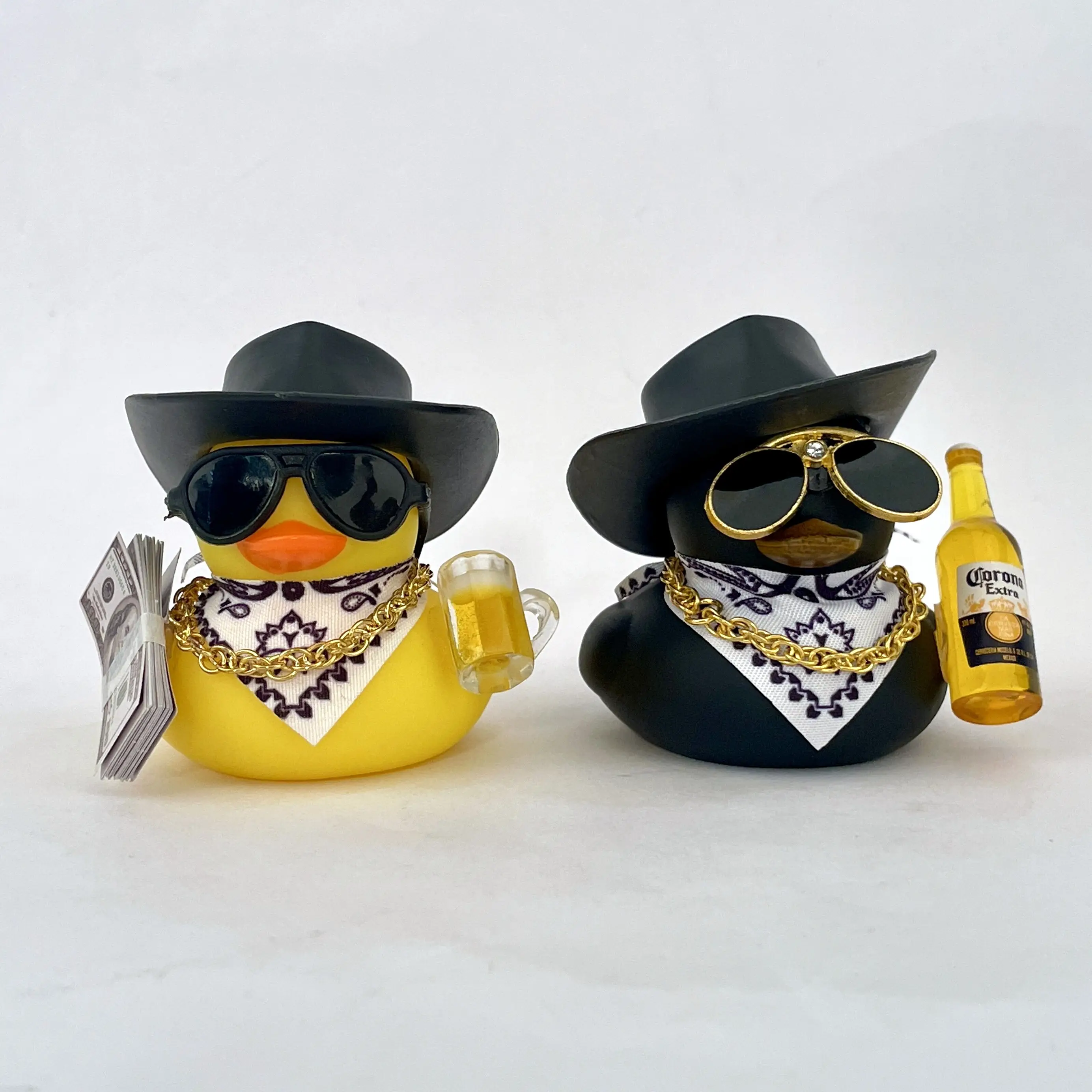 DIY BY YOURS(need toassemble).Car Interior Accessories-cowboy rubber duck has multiple accessories to choose from here Decoration Outdoorfun