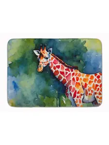 Carolines Treasures DAC2913RUG 19 x 27 in. Giraffe Memory Foam Kitchen Mat
