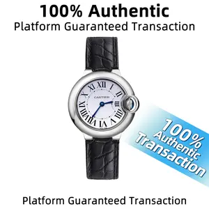 Cartier Ballon Bleu de Cartier W69018Z4  Quartz movement  28.5MM  White dial  Stainless steel  Ladies' watch WHT020036