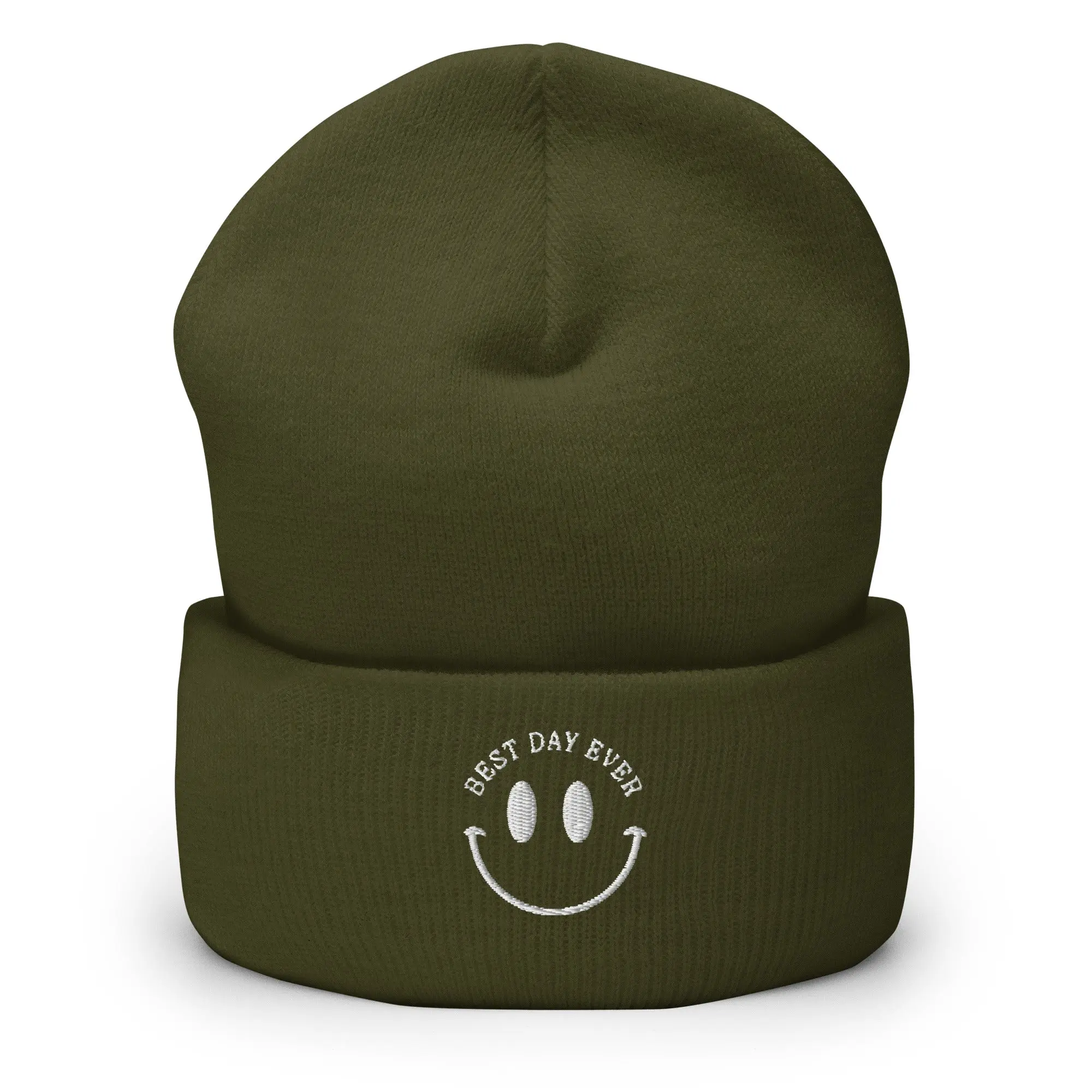 "Best Day Ever" Smiley Beanie