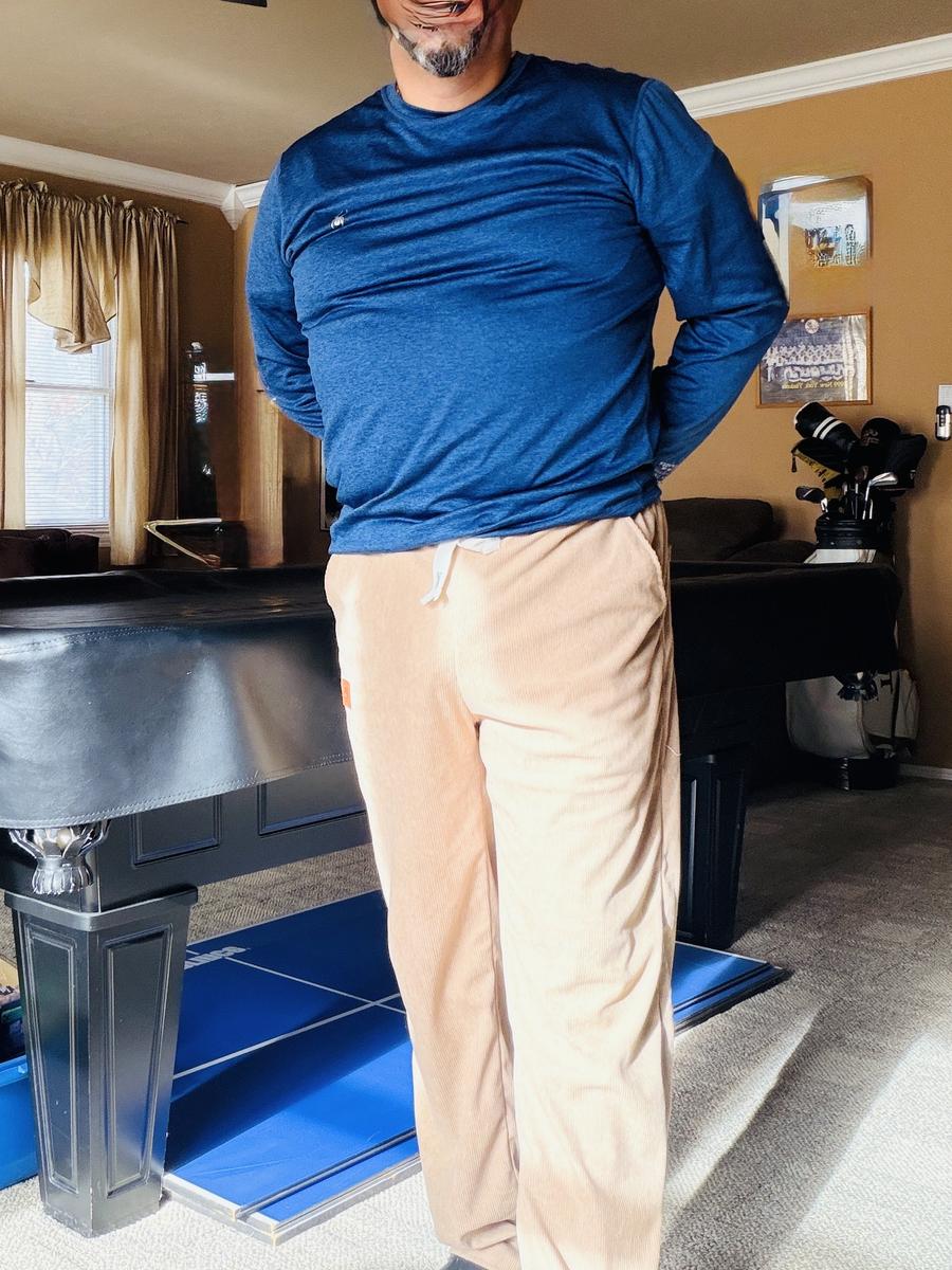 Item: dark gray + khaki, M