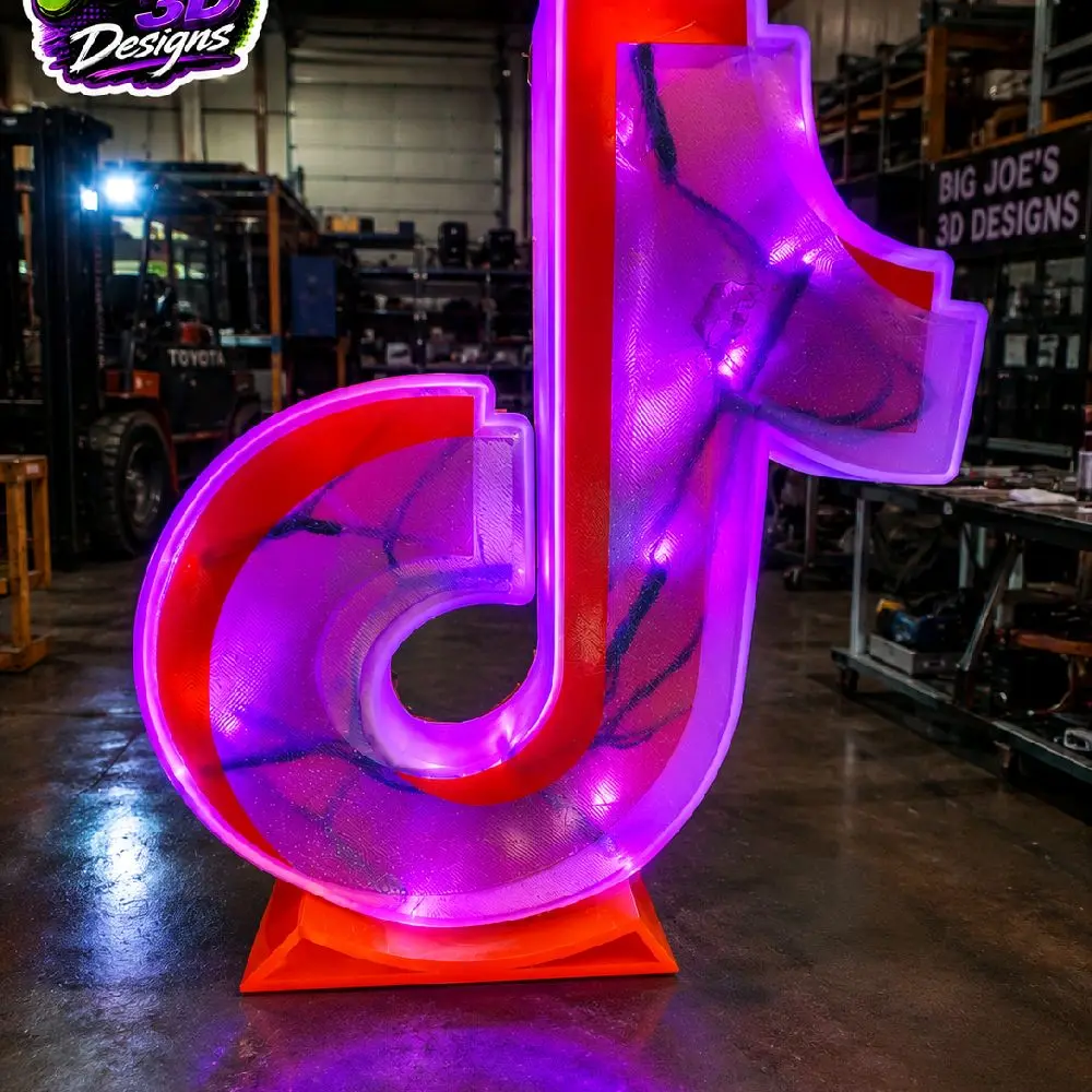 3D printed LEd