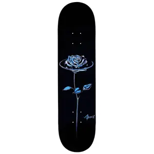 April Skateboards Chrome Rose Deck 8.38
