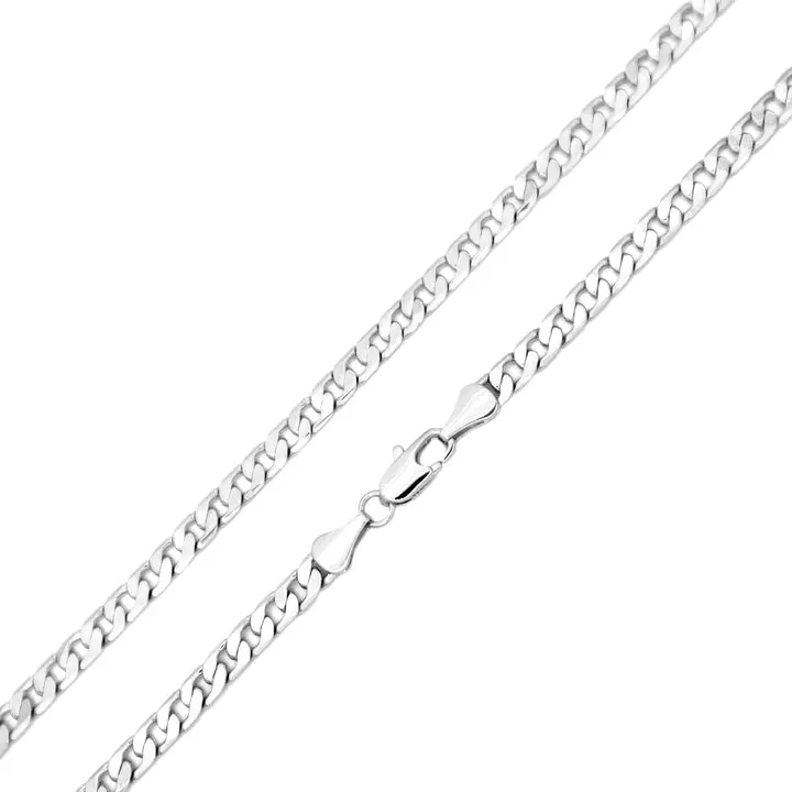 4MM Textured Cuban Chain 20"