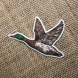 MALLARD DUCK STICKER