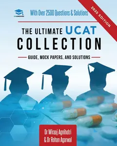 USED Book - The Ultimate UCAT Collection: New Edition with over 2500 questions and solutions. UCAT Guide, Mock Papers, And Solutions. Free UCAT crash course! by Agarwal, Rohan (Paperback) - english