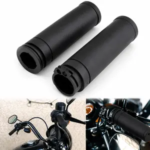 1" Handlebar Hand Grips for Harley Dyna Electra Glide Heritage Softail 1996-Later