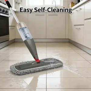 Spray Mop for Floor Cleaning with Washable Pads, Microfiber Wet Mops with 800 ml Refillable Bottle,Reusable Dust Mops with Sprayer for Hardwood Laminate Vinyl Tile Cleaning .Sure