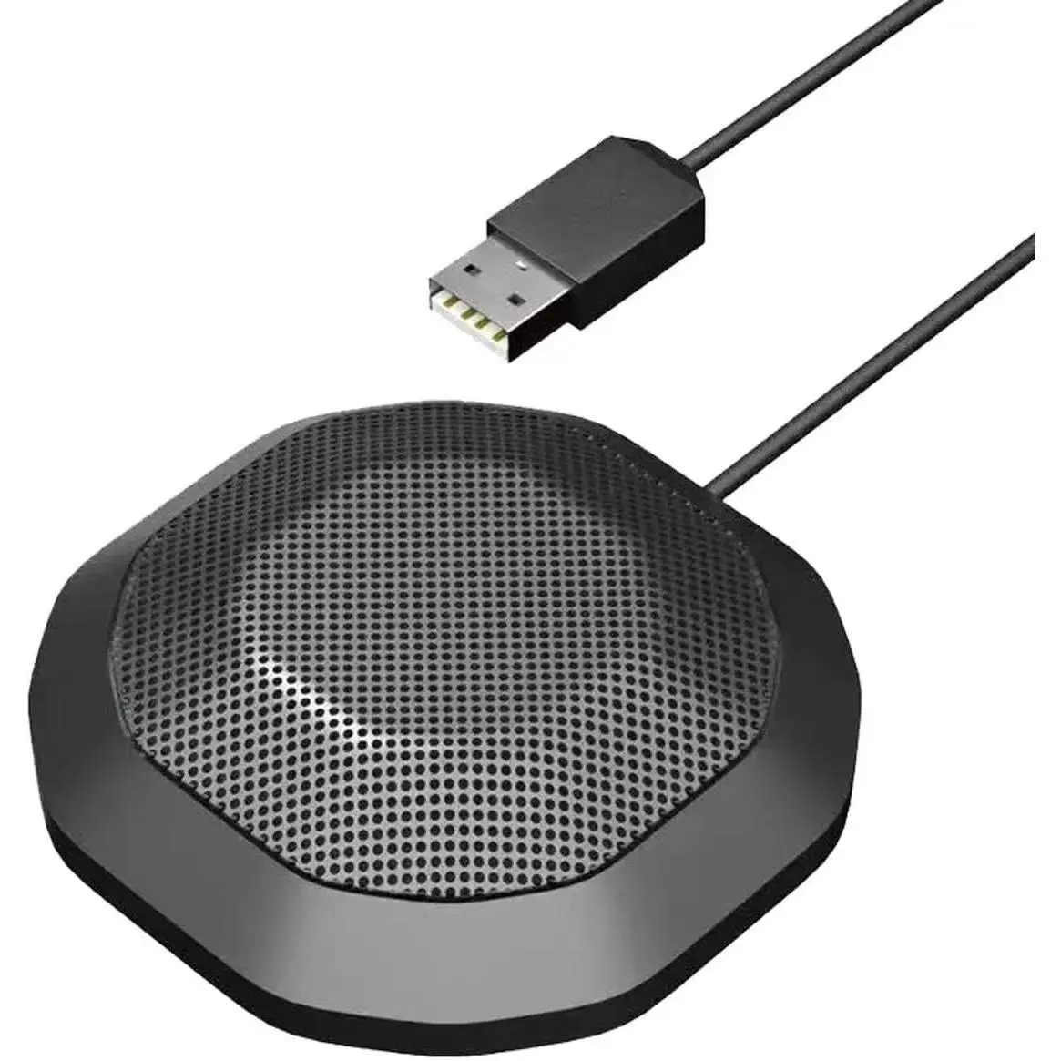 Conference USB Microphone No Speaker,Desktop Computer Mic, Noise ...