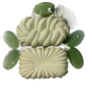 Green reformed “Bread Themed” gym chalk