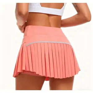 Women's Pleated Tennis Skirts Flowy High Waisted Lightweight Athletic Golf Outfits Skorts Skirts with Shorts Pockets Athletic Apparel Cheerleading#Spring Glow Up#SpringStatement high-waisted sporty comfortable daily wear casual sportswear style cute gym