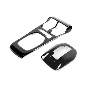 CheroCar Gear Shift Panel Frame Kit Cover Trim for Chevrolet Camaro 2010-2015 ABS Material High-Quality Precision Design Durable Coating Easy Installation