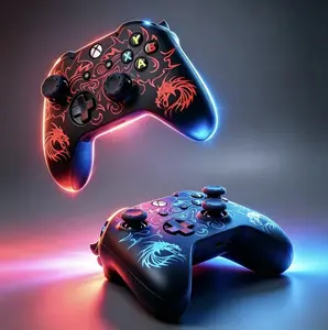 Controller skin for Xbox One, BRHE anti-slip silicone cover protector case accessories set for Microsoft Xbox One wireless/wired gamepad joystick, includes 2 thumb grip caps