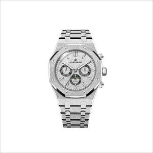 LOUIE JUELEN Silver Horizon Chronometry Series watch