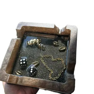 Grillz Art-tray Accessory Set with Lighter Holder