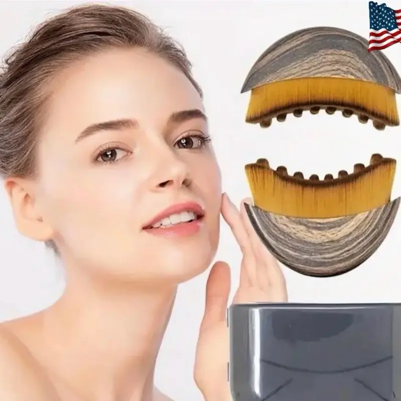 Lymphatic Drainage Brush for Body Detox, Gentle Exfoliating Tool for Daily Self-Care Routines