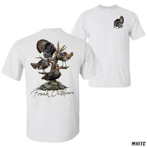 Freak Outdoors Turkey Hunting T-Shirt – Wild Turkey Graphic Tee, Spring Gobbler Hunting Shirt, Rustic Outdoor Hunter Apparel, Vintage Country Turkey Hunt Top for Men and Women