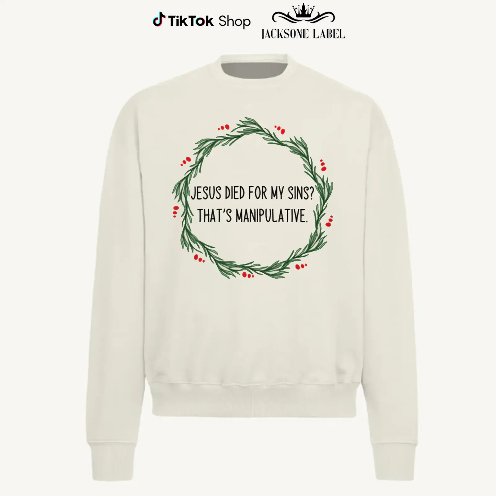 Jesus Is Manipulative Sweatshirt, Jesus Died For My Sins That's Manipulative Tee, Funny Meme Jesus Shirt, Funny Christ Sweatshirt, Funny Chritsmas Shirt, Jesus Homor Unisex Cotton Graphic Crewneck Hoodie