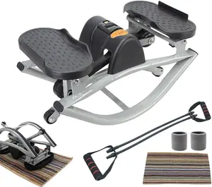 Multi-Functional Twisting Stepper: Indoor Exercise Machine with Ropes